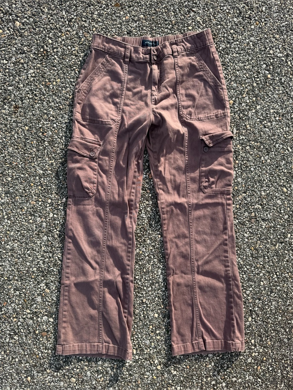 Aeropostale Cargo Bootcut Pants